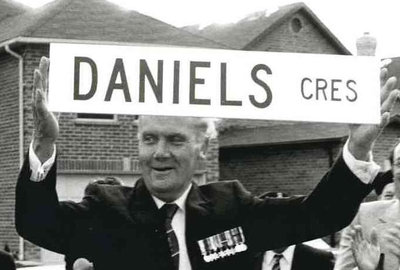 Ajax Veterans Street Dedication: Daniels Crescent