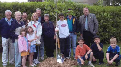 Ajax Veterans Street Dedication: Parsons Road