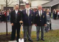 Ajax Veterans Street Dedication: Lambard Crescent