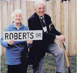 Ajax Veterans Street Dedication: Roberts Drive