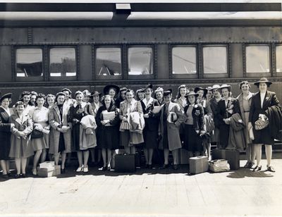 First group to leave the Maritimes to work at D.I.L. Ajax