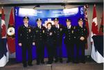 Medal award ceremony, Ajax Fire Department