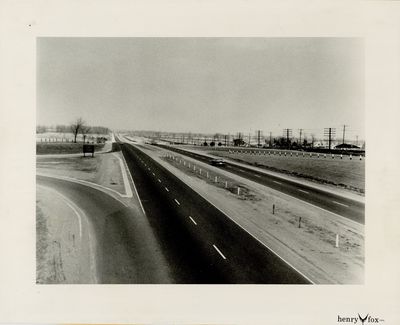 Highway 401 at Harwood Avenue Looking East (P210-000-001)