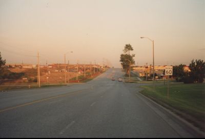 Bayly Street at Harwood Avenue Looking West 1990 (P210-000-024)