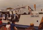 Wimpey Canada Ltd float that looks like the HMS Ajax