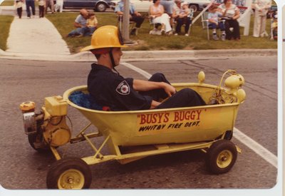 Busy's Buggy float