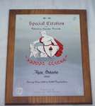 Special Citation for Pedestrian Casualty Records Award