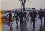 Fire Fighters Marching in the Parade