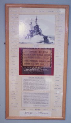 The Chilean Bronze Plaque