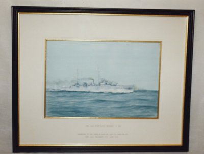 Painting of the H.M.S. Ajax