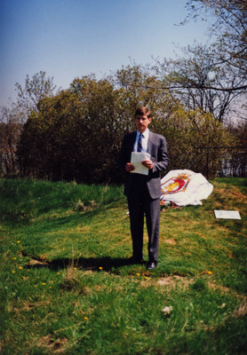 Unveiling Simcoe Point Cemetery