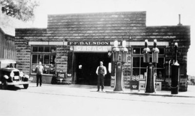 F.F. Balsdon Garage, Burford, ca. 1925