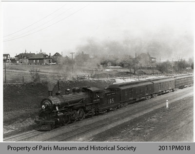 Photo of a Grand Trunk Railway Passenger Train