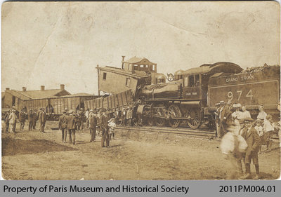 Grand Trunk Train Wreck at the Junction