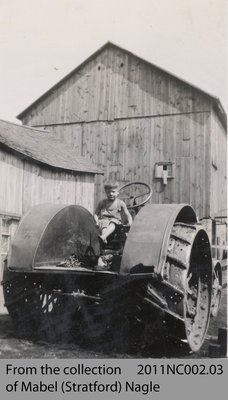 Rumpley oil pull tractor