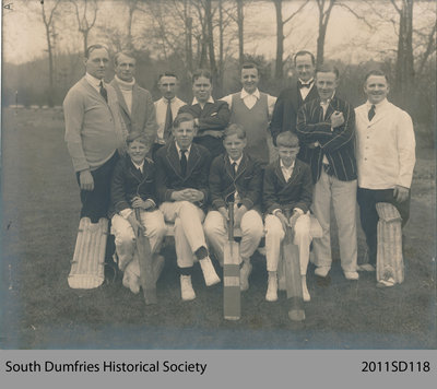 Cricket Team, ca. 1930