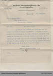 Letter from McMaster Montgomery Fleury & Co. to George Muirhead