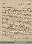 Letter from George Muirhead at Osgoode Hall to Dr. [Addison]