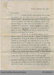 Letter from Mr. Muirhead to Dr. Addison Relating to Grand Valley Railway Co.