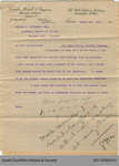 Letter from Worrell and Gwynne to George Muirhead Related to Grand Valley Railway Co.