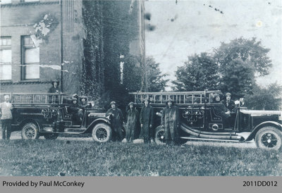 Fire Trucks at St. George Fire Station