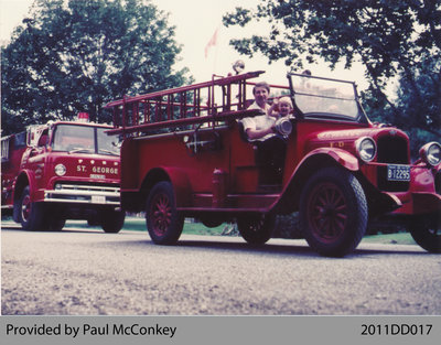 Parade of the 1927 Chevy Fire Truck