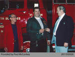 Keys of New Pumper Being Presented to Fire Chief Earl Monkhouse