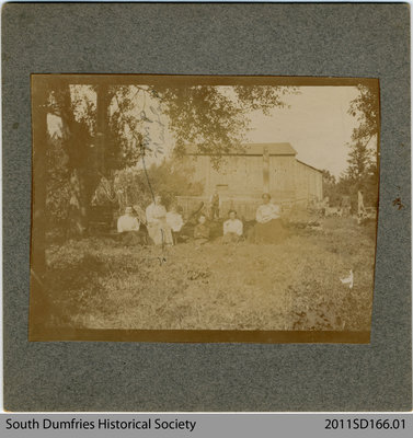 Mailtand Family in the Garden at St. George