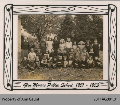 Glen Morris Public School, 1951-1953