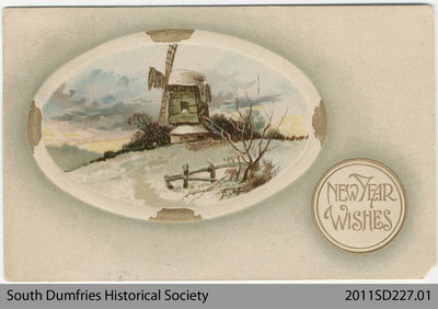 New Year Wishes Postcard