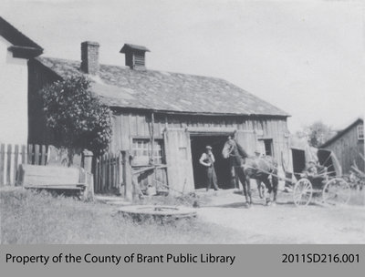 Old Blacksmith's Shop in Glen Morris