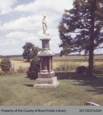 Louise La Pierre's Tombstone