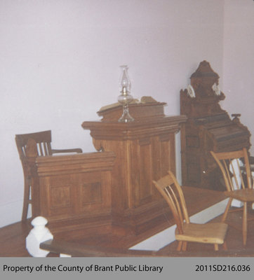 Lectern in the Paris Plains Church