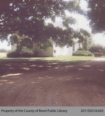 View of the Howell Homestead