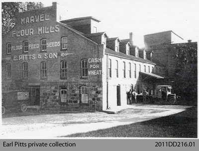 Marvel Flour Mills Along the Nith River