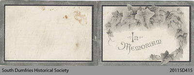 Funeral Card, Mary Stewart