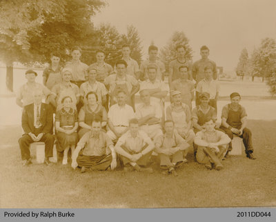 Employees of Malcolm Condensing Co. in St. George