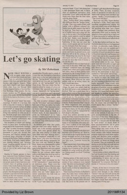 Let's Go Skating by Mel Robertson, from The Burford Times