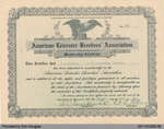 Certificate of Membership to the American Leicester Breeders' Association