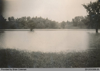 Flood of the Grand River in May 1942