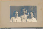 Photograph of Ruby Taws, Marrie Barton and Mildred Simpson