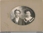 Photograph of Edward Ernest Taws and sister Rose (Taws) Wood