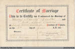 Certificate of Marriage: Charlton/Simpson