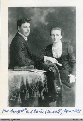 Reverend George Down and Mrs. Annie Down