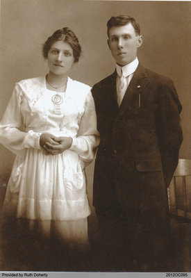 Photograph of William Clarence Taws and Nettie McLellan