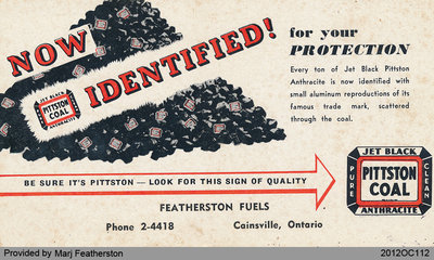 Featherston Fuel Blotter