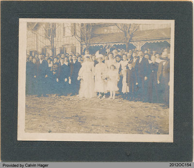 Wedding Photo of John Deagle and Ethel Axon