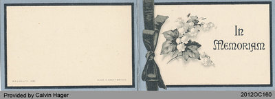 Funeral Card of Ethel Beatrice Axon