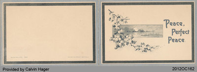 Funeral Card of Lutheria Hager