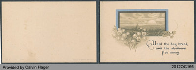 Funeral Card of Lucy Kew